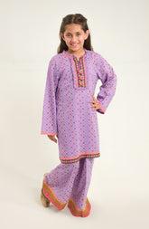Girls Levendar 2 Piece Suit-LCP711125IF